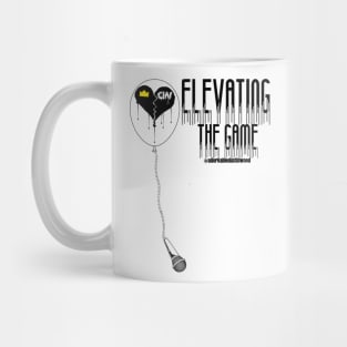 ELEVATING THE GAME Shirt black font Mug